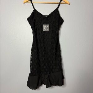 Leola Couture Polka Dot Slip‎ Dress
